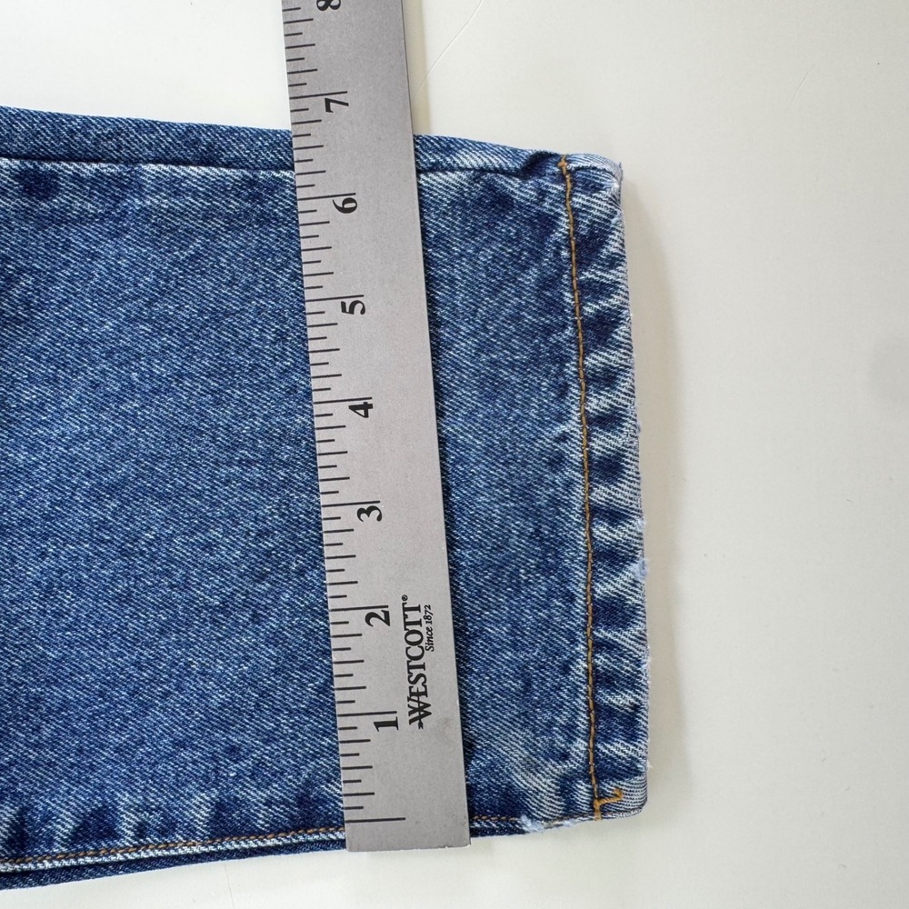 Texwood Jaxwood Jeans Women 32 Blue Good High Waisted Vintage Straight Leg Denim - Picture 14 of 14
